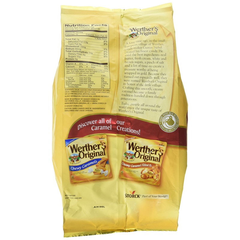 Werther's Original Hard, 34.0 oz Bag
