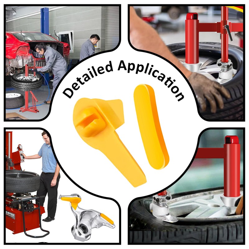 Crumye 10-Pack Tire Changer Duck Head Inserts for Tire Machine