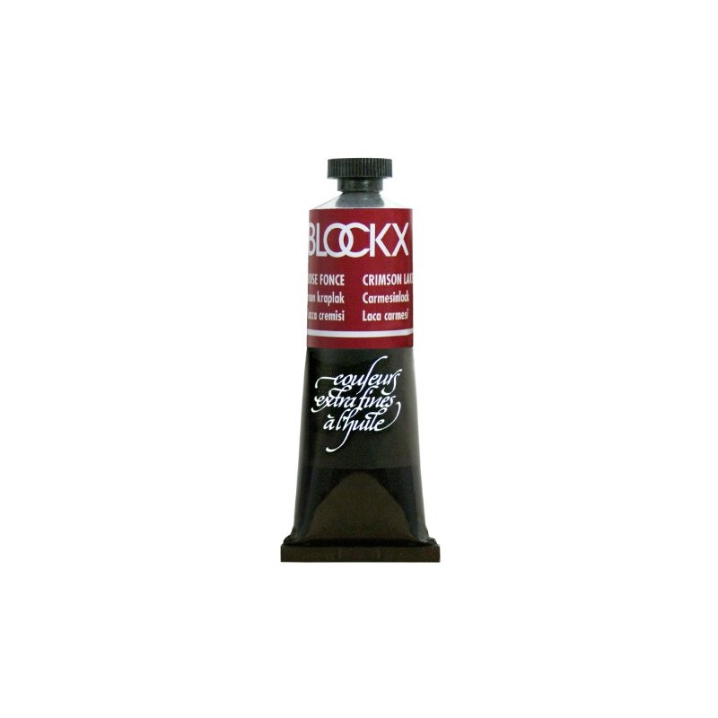 Blockx Crimson Lake Oil Paint, 35ml Tube by Blockx