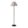 KUNJOULAM Modern Floor Lamp, Black Pole Floor Lamps, Simple Design