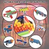 BOROLA 100 Round Suction Cup Sponge Darts Compatible with Toy