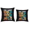 Tritooning Tritoon Boating Captain Tritoon Boat Throw Pillow