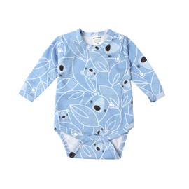 TupTam Baby Boys’ Long-Sleeved Bodysuit, Plain Colours, Pack of 5 - 98