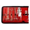 Hergom Estuche De Disección Kit 12 Piezas Acero Inoxidable Hergom