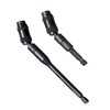 2pcs Pivot Drill Bit Holder Set, 1/4" Magnetic Hex Pivoting
