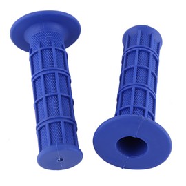 Ejoyous Par de Manijas de Puños para Manubrios de Motocicleta de Silicona Universal de 22/25 mm 7/8 (Blue)