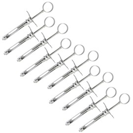 MuskalMed Premium German Grade Dental Syringe Aspirating 1.8ml Cw Type Auto Passive Syringe Dental Instrument Self Aspirating Syringe Dental Syringe (Set of 10)
