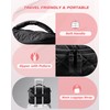 Marscamd Quilted Nail Polish Organizer Bag Holds 42 Bottles and