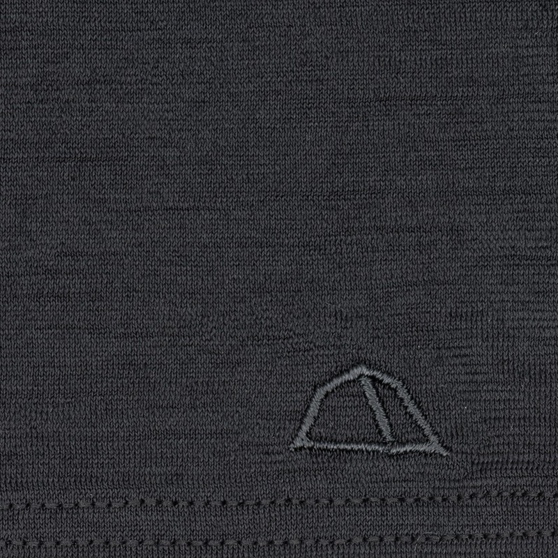 TOM FYFE Premium Merino Tube Scarf Unisex Anthracite/One Size Made