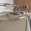 Tosnail 50 Pack Stainless Steel Strong Wire Metal Hangers Heavy