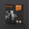 Tenda U9 WLAN Stick AC650 Dualband WLAN USB-Adapter(5GHz: 433Mbit/s+2,4GHz:200 Mbit/s),