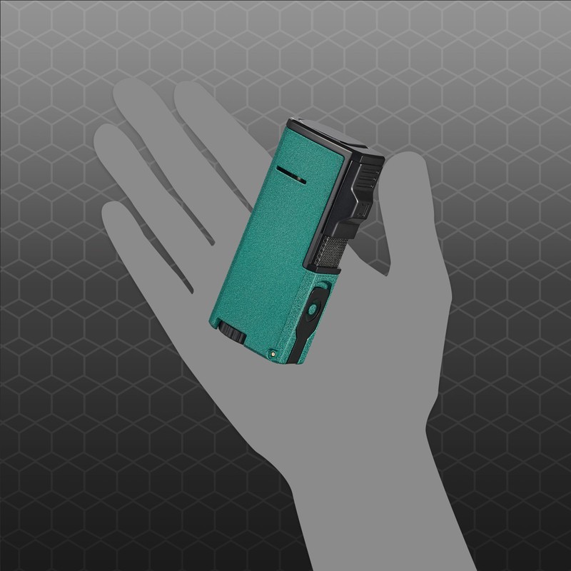 Visol Sledge Butane Torch Lighter Triple Flame Refillable Gas Lighter,