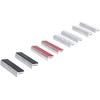 BGS 8442 | Bench Vice Jaw Protector Set | Aluminium