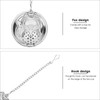 TOCCOOL 2PCS Fox Tea Infuser Set - Stainless Steel Mesh