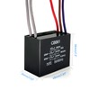 YukiHalu Ceiling Fan Capacitor CBB61 4.5uf + 6uf + 5uf