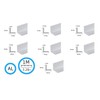 Equal & Unequal Aluminium Angle Corner Profile – 1 Metre