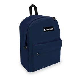 Everest Luggage Classic Backpack, Navy, Large