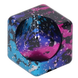 Hand Sensory Toy Colorful Mini Metal Hand Rotation Sensory Toy for Stress Anxiety Relief Pink Blue