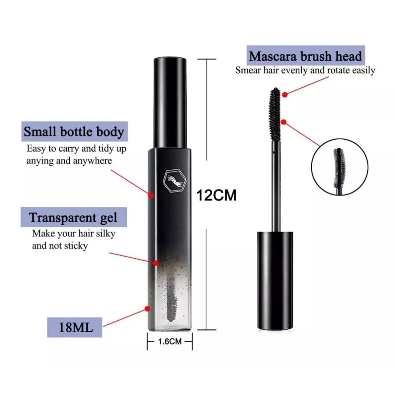 Dmlnn Cepillo Para Acabado De Cabellos Con Frizz, Pack De