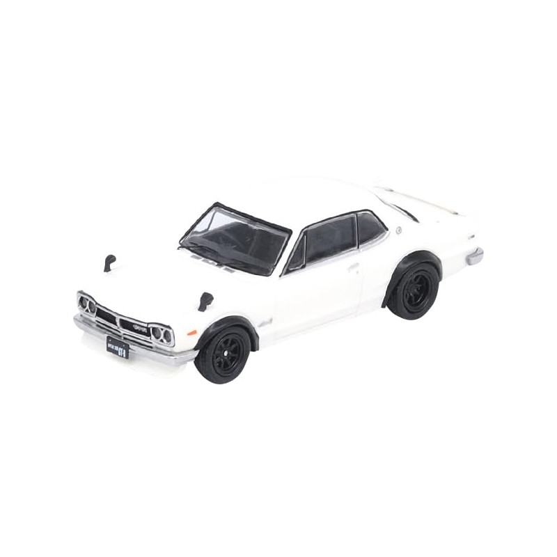 Inno Models 1/64 Nissan Skyline 2000 GT-R (KPGC10) White Assembled