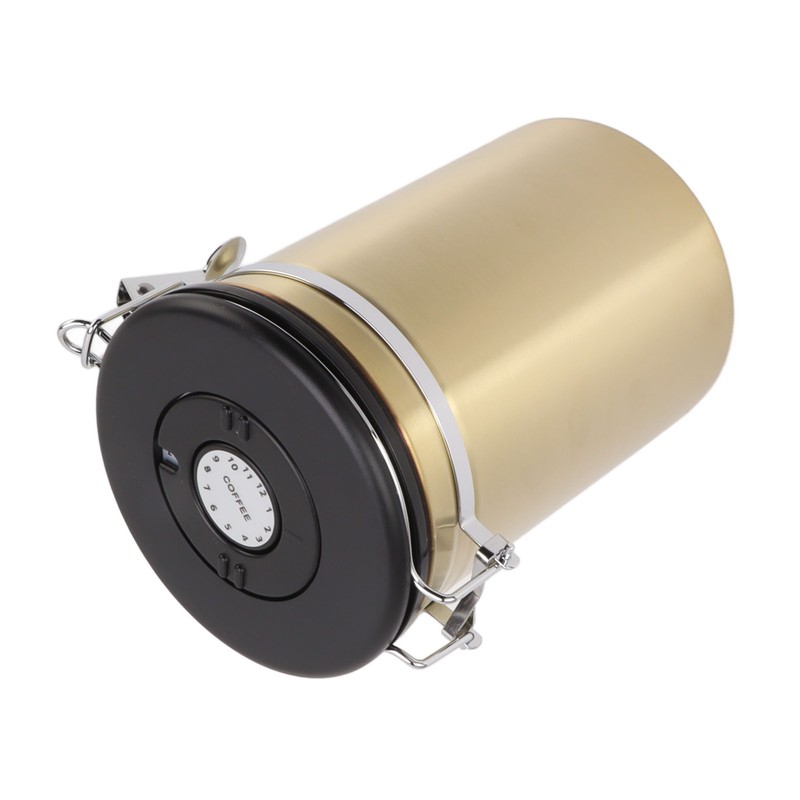 Sealed Sealed Coffee Canister 304 Stainless Steel Coffee Storage Tank