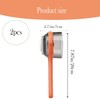 2 PCS Stainless Steel Peeling Knife with Container,Double-Sided Multifunctional Kitchenware