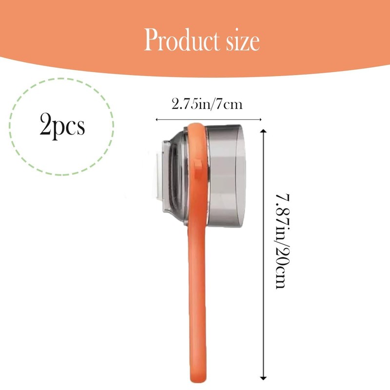 2 PCS Stainless Steel Peeling Knife with Container,Double-Sided Multifunctional Kitchenware