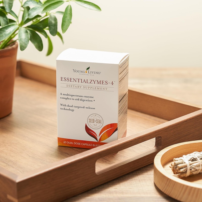 Essentialzymes-4 60 Dual Dose Capsules by Young Living Essential Oils