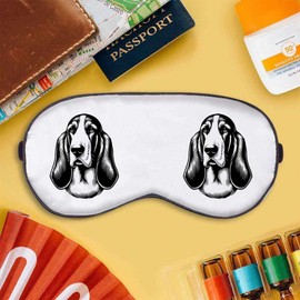 'Basset Hound' Sleep/Travel Eye Mask (EY00024942)