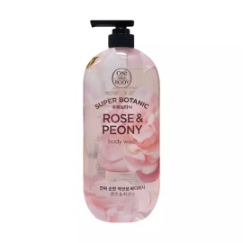 On The Body 온더바디 수퍼보타닉 바디워시 로즈앤피오니 900g 1개 / 약산성 바디클렌저 On The Body Superbotanic Body Wash Rose & Peony 900g / Mild Body Cleanser