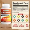 Best Naturals D-Mannose 1500 mg Per Serving 120 Capsules (Pack