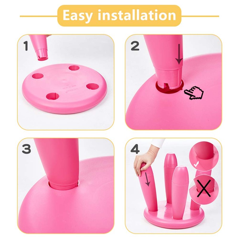 Kids Step Stool, Kindergarten Study Stools, Lightweight Footstools are Sturdy