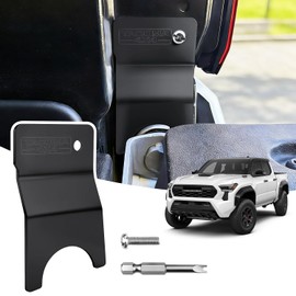 Cerradura antirrobo para portón trasero compatible con Toyota Tacoma 2024 2025 2026+, protector de cerraduras para portón trasero de caja de camioneta compatible con accesorios Toyota