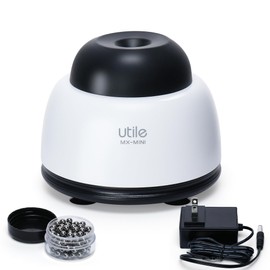 Utile Mini Vortex Mixer with Touch Function, Lab Paint Shaker, Lab Vortexer for Tubes,Include 120 pcs Stainless Steel Mixing Balls, 4424.3004.1B