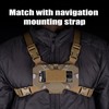 Tactical Vest Phone Holder Molle Mount, Universal Chest Phone Board