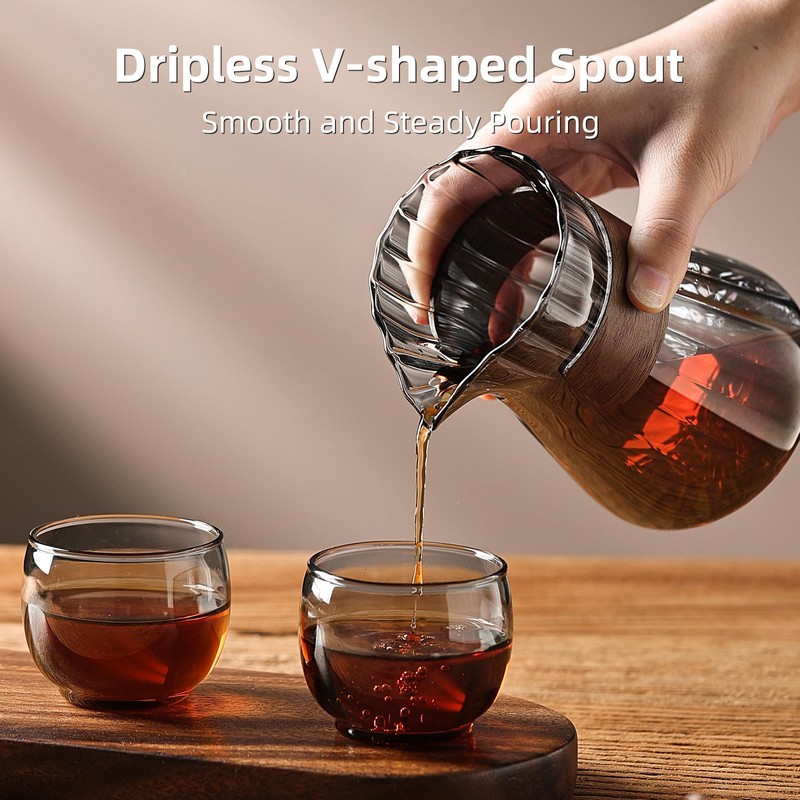 Small Glass Coffee Server 16oz - Glass Pour Over Coffee