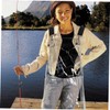 FOMIYES Clear Apron With Pockets Transparent Hair Salon Apron For