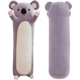 Koala Long Sleeping Pillow for Bedtime Room Decor Home Decoration Cushions (50cm)
