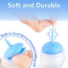 Xuanda Pet Feeding Bottle,3 Pack Wide Mouth Angled Nursing Bottle,