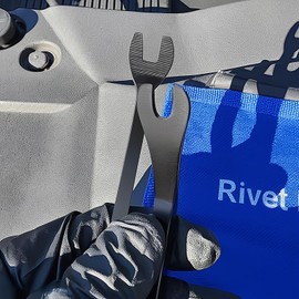 Clip Pliers Trim Upholstery Tools - 3 Pack Car Removal Tool Set to Remove Rivets Fasteners Push Pins, Clips Puller Kit for Door Dash Dashboard Panel Body Repair Tools