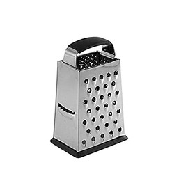 TableCraft Products SG203BH Stainless Steel 4 Sided Box Grater, 6"