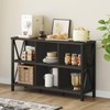 FATORRI Rustic 6 Cube Storage Organizer with Shelf, Wood and