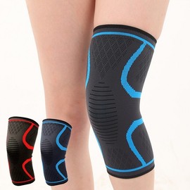 Knee Brace Joint Protector 3D Technology Non-Slip Joint Protection Blue 1pc M 3ea
