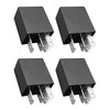 4 Pcs Fuel Pump Relay Replace 4671168E 72472M, 20/10A 12VDC,