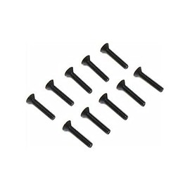Losi 4-40 x 5/8 Flat Head Screws 10 LOSA6233 Elec Car/Truck Replacement Parts