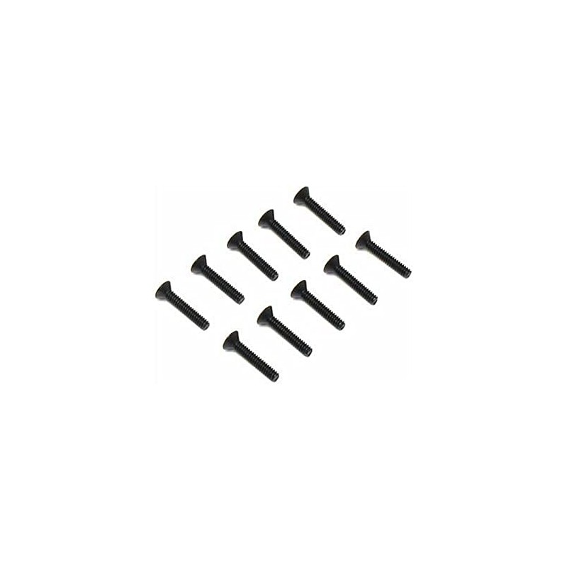 Losi 4-40 x 5/8 Flat Head Screws 10 LOSA6233 Elec