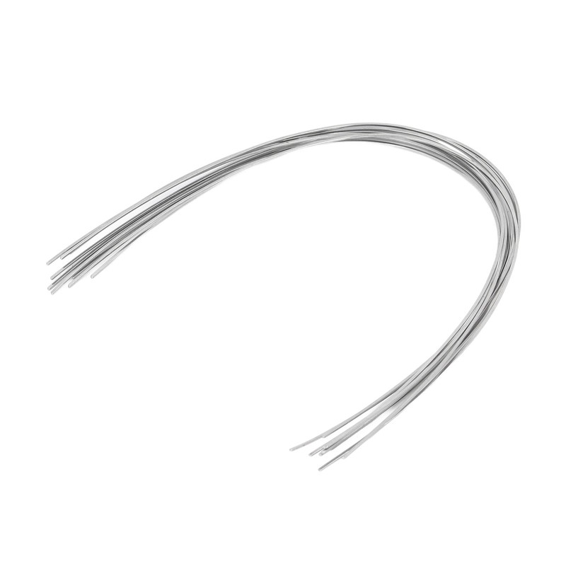 50pcs Stainless Steel Orthodontic Arch Wire Flexible Dental Orthodontic Rectangular
