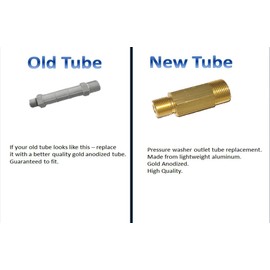 New OUTLET TUBE Replaces 190589GS 190634GS 201497GS for Pressure Washer Pumps