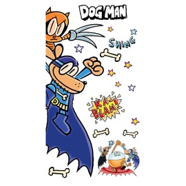 Dog Man Supa Buddies Wall Decals by RoomMates, RMK5517GM