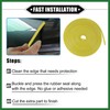 Motoforti Car Door Edge Guard, 16.4ft U Shape Rubber Trim